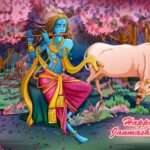 Premium Quality Lord Krishna God Wallpaper | Custom Wall Covering Design - 04