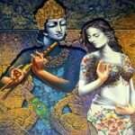 Premium Quality Lord Krishna God Wallpaper | Custom Wall Covering Design - 15