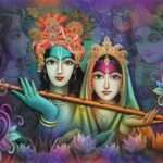 Premium Quality Lord Krishna God Wallpaper | Custom Wall Covering Design - 18