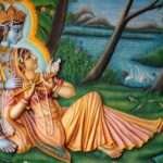 Premium Quality Lord Krishna God Wallpaper | Custom Wall Covering Design - 27