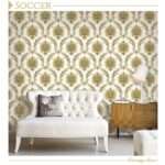 Refresh Your Space with Premium Imported Wallpaper - Non-Woven Quality Soccer- 20 Pattern