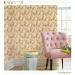 Refresh Your Space with Premium Imported Wallpaper - Non-Woven Quality Soccer- 39 Pattern