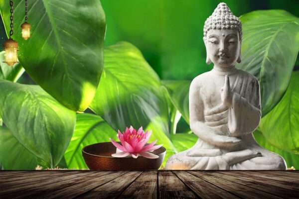 Print on Demand 3D Customized Buddha Wallpaper – 10