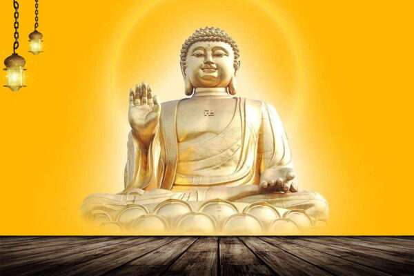 Print on Demand 3D Customized Buddha Wallpaper – 11