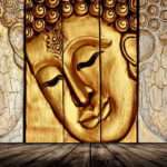 Print on Demand 3D Customized Buddha Wallpaper –14