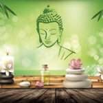 Print on Demand 3D Customized Buddha Wallpaper –16