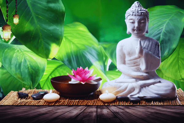 Print on Demand 3D Customized Buddha Wallpaper – 03