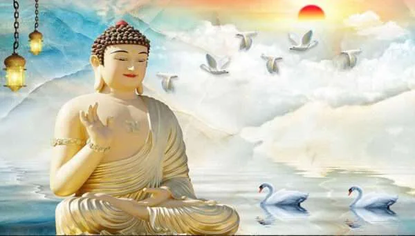Print on Demand 3D Customized Buddha Wallpaper – 05 - Image 2