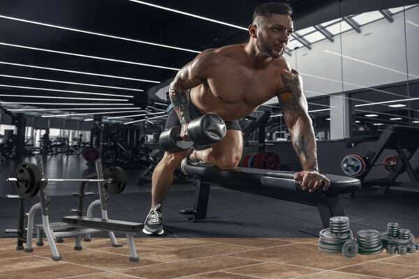 print on demand 3D customized gym wallpaper -16