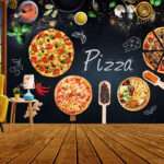 print on demand 3D customized wallpaper design for shop, restaurant, Hotel - 04