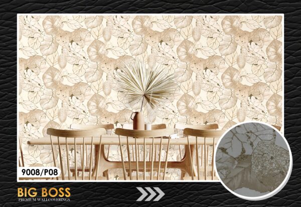 Imported Big Boss Concrete Texture Wallpaper – Premium Wallcovering 9008 - Image 3
