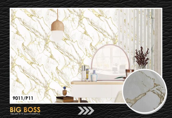 Imported Big Boss Wooden Texture Wallpaper – Premium Wallcovering 9011 - Image 3