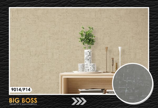 Imported Big Boss Rough Concrete Texture Wallpaper – Premium Wallcovering 9014 - Image 4
