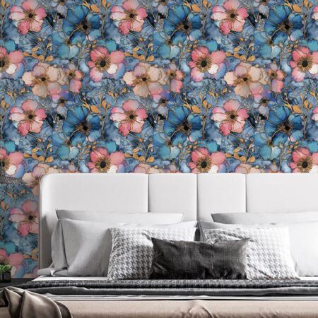 Floral Texture Wallpaper