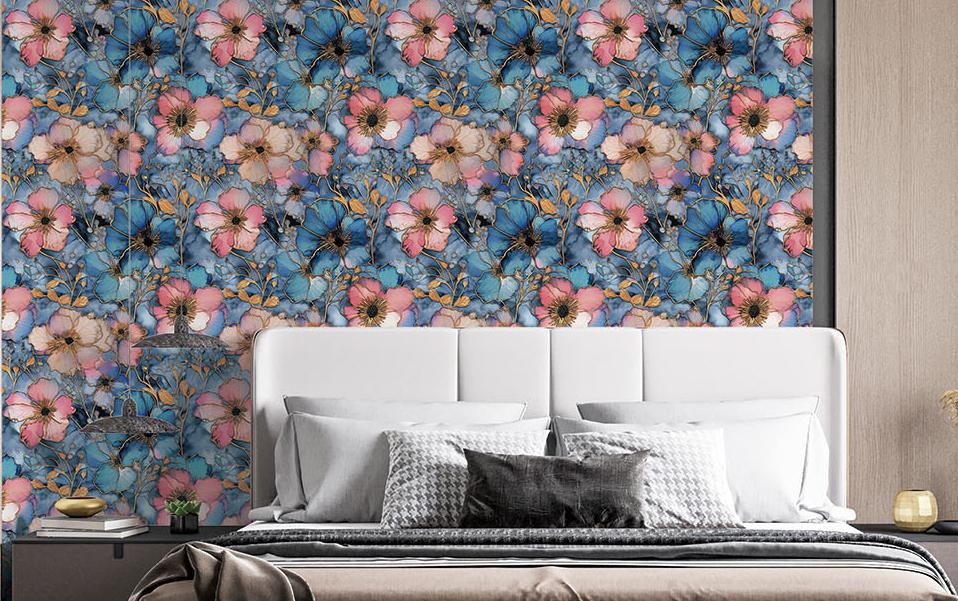Floral Texture Wallpaper