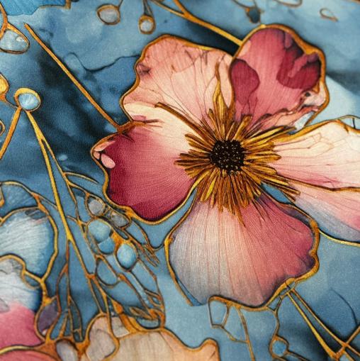 Imported Big Boss Pattern Wallpaper 9022 – Luxury Floral Texture Wallpaper for Elegant Interiors - Image 3